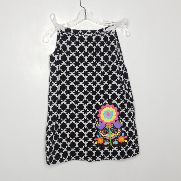 Hanna Andersson Pillowcase Dress Black White 8 - Picture 1 of 8